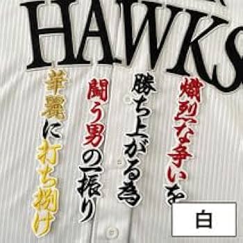 Amazon.co.jp: 福岡 ソフトバンク ホークス 刺繍ワッペン 柳町